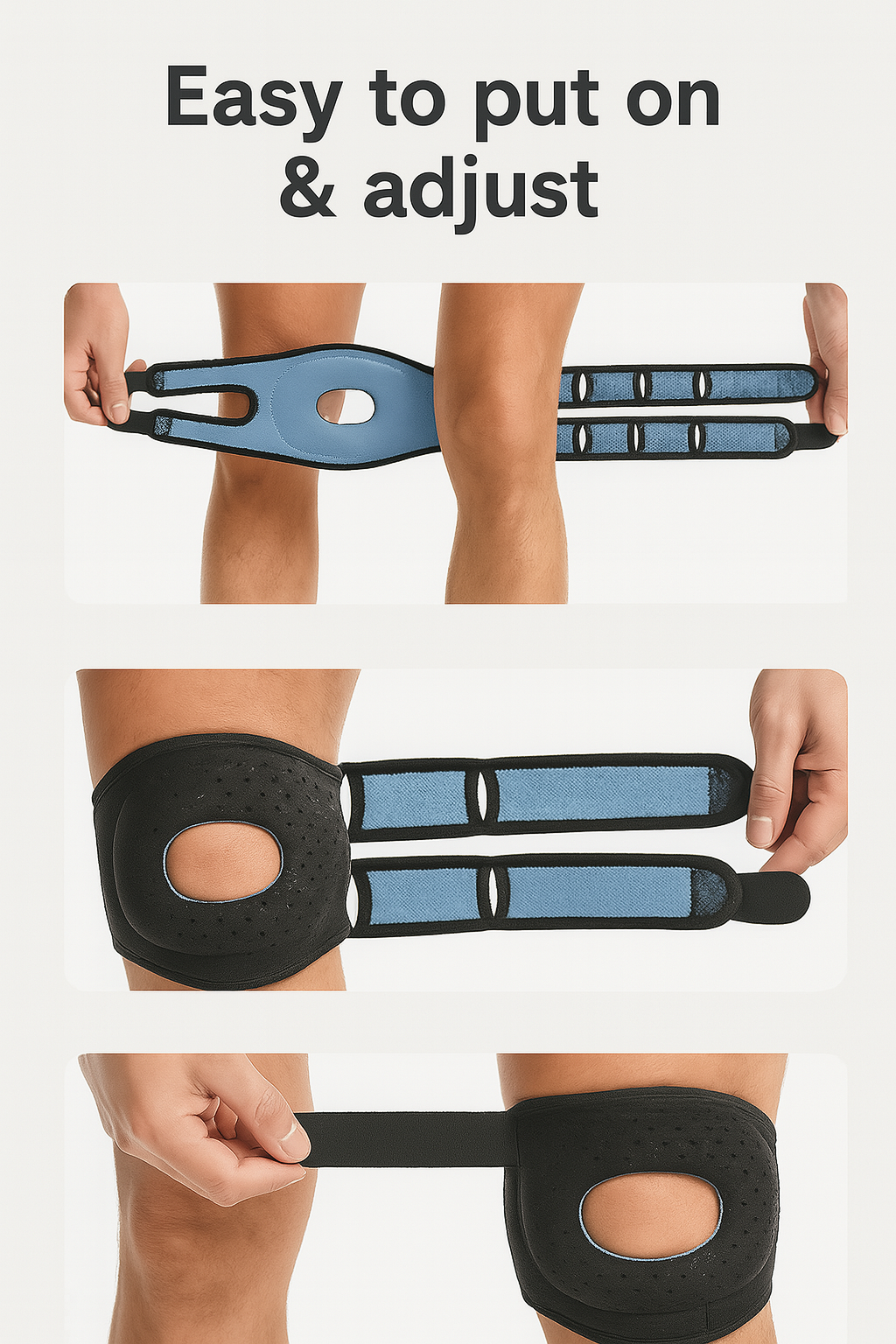 Experience Instant, All-Day Knee Support with the JointEase™ Knee Brace