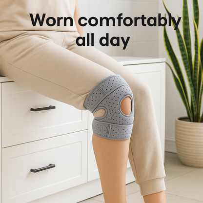 Experience instant, all-day knee support with JointEase Knee Brace