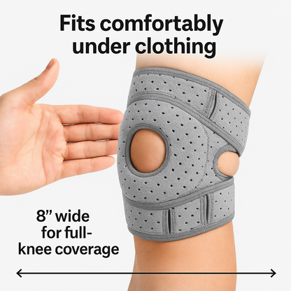 Experience instant, all-day knee support with JointEase Knee Brace